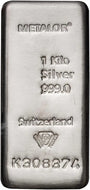 1 Kg Silver Bar, £2,900 + VAT = £3,480
