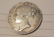 Queen Victoria 1844 Silver Crown Coin, £85