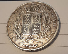 Load image into Gallery viewer, Queen Victoria 1844 Silver Crown Coin, £85
